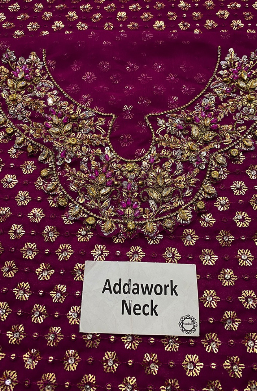Wedding Edition Shocking Pink Chiffon