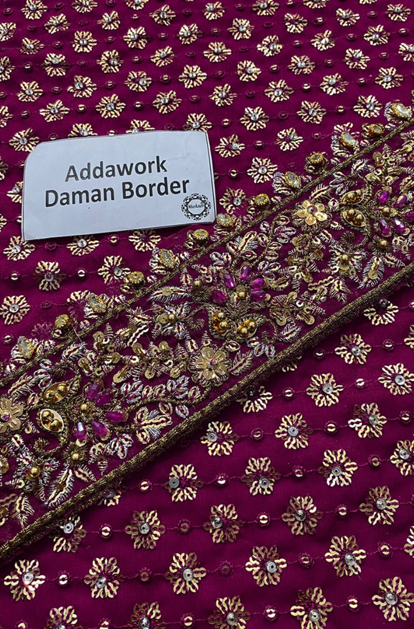 Wedding Edition Shocking Pink Chiffon