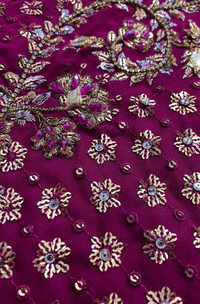 Wedding Edition Shocking Pink Chiffon