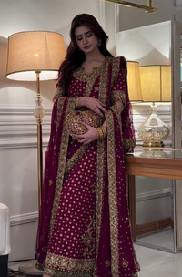 Wedding Edition Shocking Pink Chiffon