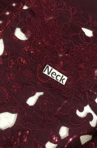 Luxurious Maroon Embroidered Velvet Ready To Wear