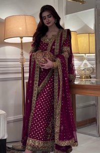 Wedding Edition Shocking Pink Chiffon