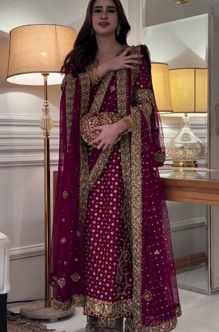 Wedding Edition Shocking Pink Chiffon