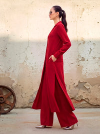 IBIZA - CRIMSON CO-ORD SET