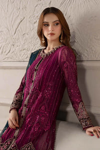 03-Piece Chiffon Suit With Embroidery - Ready To Wear