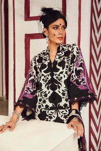 03-Piece Printed Lawn With Chikankari Embroidery - Ready To Wear