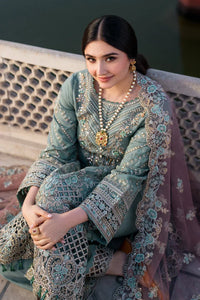03-Piece Chiffon Suit With Embroidery - Ready To Wear