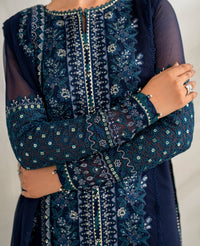 3 Piece Stitched Chiffon Suit - Ready To Wear