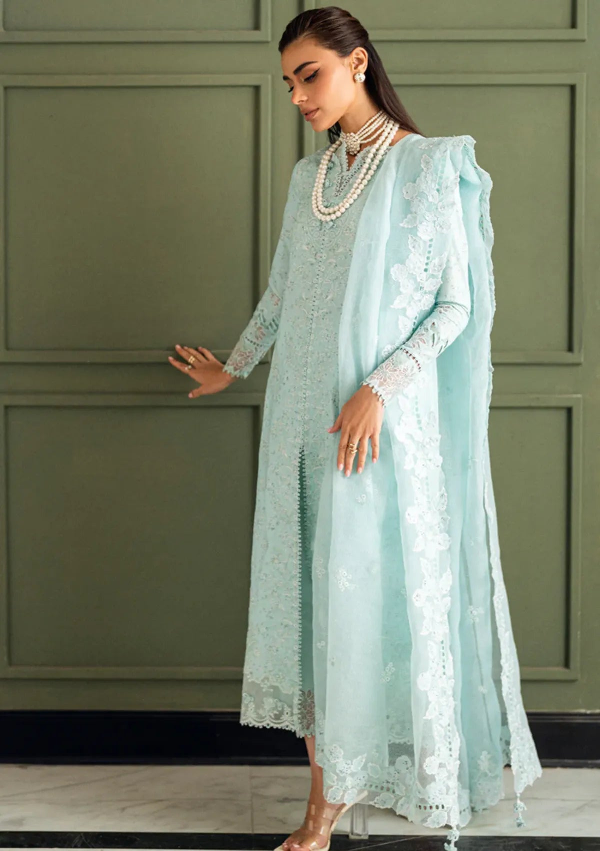 03-Piece Printed Lawn Suit - Ready To Wear