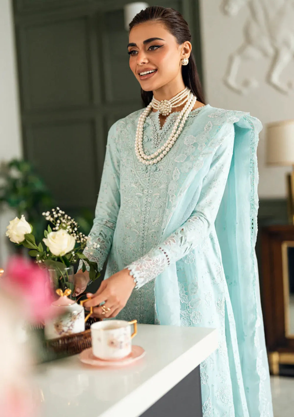 03-Piece Printed Lawn Suit - Ready To Wear