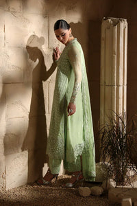 03-Piece Chiffon Suit With Embroidery - Ready To Wear