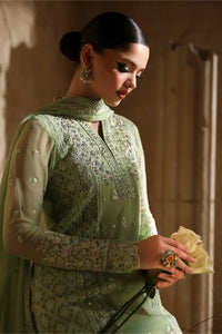 03-Piece Chiffon Suit With Embroidery - Ready To Wear