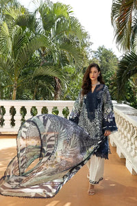 03-Piece Lawn Suit With Embroidery - Ready To Wear