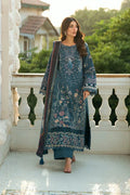 03-Piece Lawn Suit With Embroidery - Ready To Wear