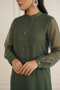03-Piece Chiffon Suit - Ready To Wear