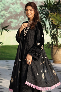 03-Piece Lawn Suit With Embroidery - Ready To Wear