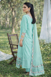 03-Piece Lawn Suit With Embroidery - Ready To Wear