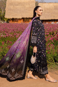 3 Piece Stitched Lawn Suit - Ready To Wear