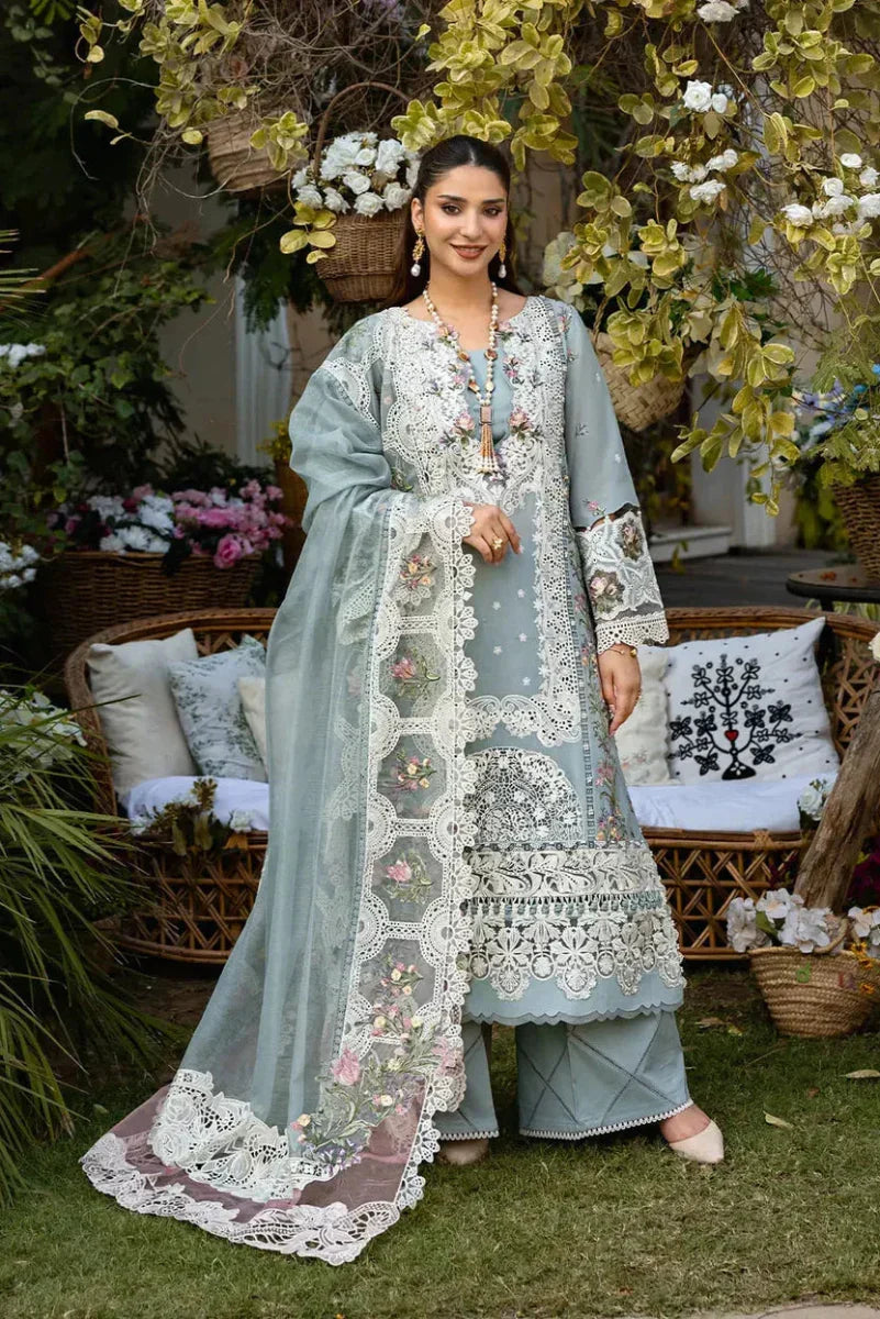 03-Piece Egyptian Lawn Suit - Ready To Wear