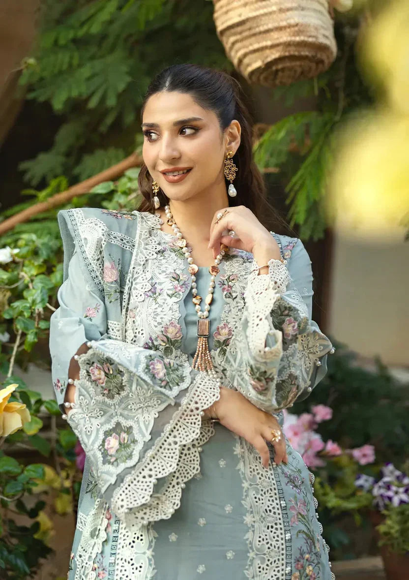03-Piece Egyptian Lawn Suit - Ready To Wear