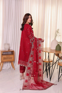 3 Piece Organza Suit - Ready To Wear