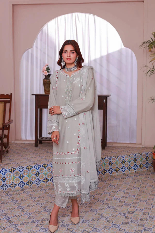 Chiffon Luxe 3 Piece Suit Ready to Wear
