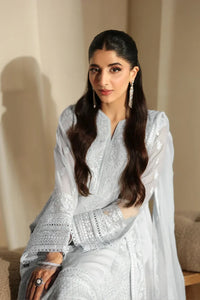 03-Piece Pure Chiffon Suit With Embroidery - Ready To Wear