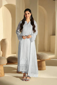 03-Piece Pure Chiffon Suit With Embroidery - Ready To Wear
