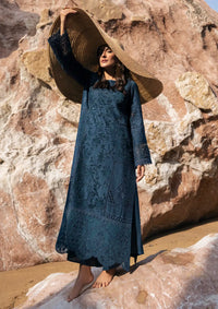 03-Piece Lawn Suit With Embroidery - Ready To Wear