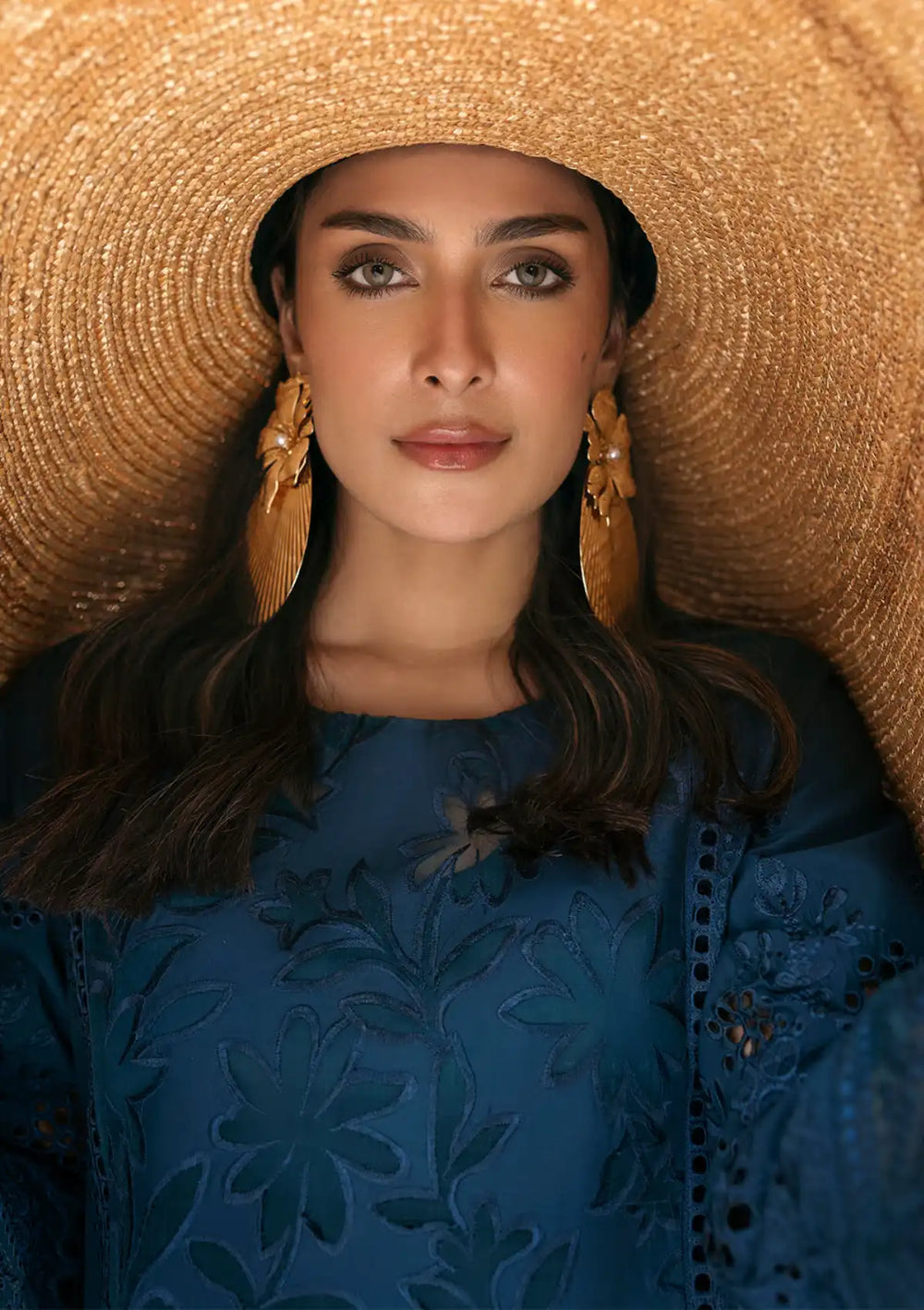 03-Piece Lawn Suit With Embroidery - Ready To Wear
