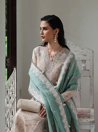 Ivory Sage Chikankari - Lawn Suit With Chikankari Dupatta | Ready To Wear