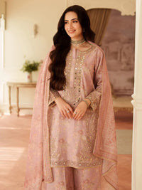03-Piece Lawn Suit With Embroidery - Ready To Wear