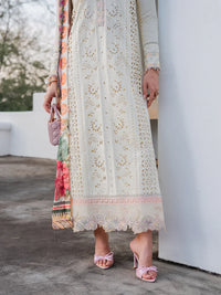 03-Piece Lawn Suit With Embroidery - Ready To Wear