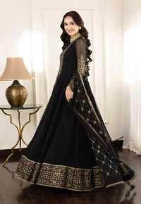 03-Piece Chiffon Maxi With Embroidery - Ready To Wear