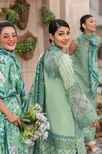 03-Piece Lawn Suit With Schiffli Embroidery - Ready To Wear