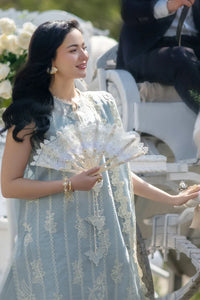 Cloud Blue - Embroidered Lawn Suit | Ready To Wear