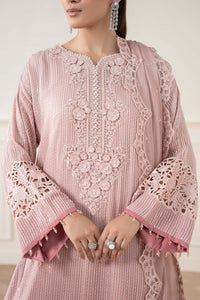 3 Piece Stitched Chiffon Embroidery Suit - Ready To Wear