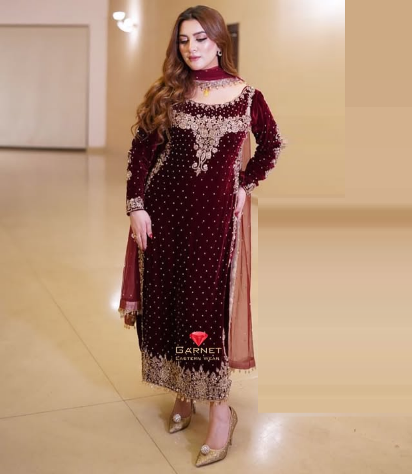 Velvet Embroidered Ready To Wear
