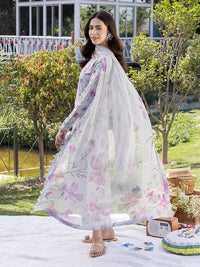 03-Piece Printed Lawn Suit - Ready To Wear