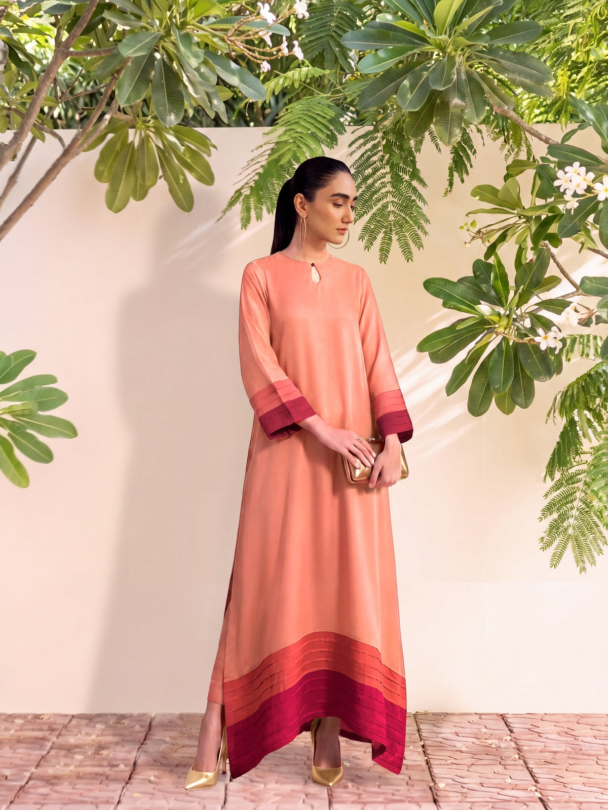 Sunset Sorbet - Kaftan Set