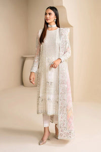 03-Piece Chiffon Suit With Embroidery - Ready To Wear