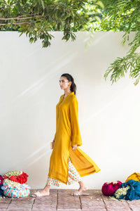 NORA - YELLOW KURTA SET