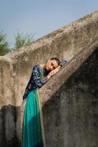 03-Piece Chiffon Suit With Heavy Embroidery - Ready To Wear