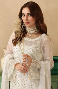 03-Piece Chiffon Suit With Embroidery - Ready To Wear