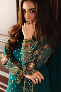 03-Piece Chiffon Suit With Embroidery | Ready To Wear