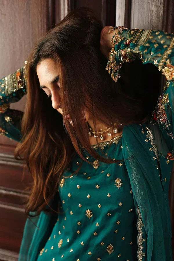 03-Piece Chiffon Suit With Embroidery | Ready To Wear