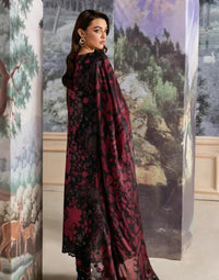 3 Piece Stitched Embroidery Lawn Suit - Ready To Wear