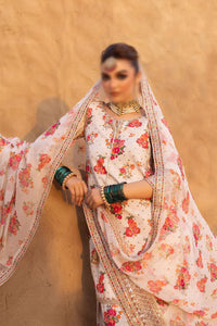 3 Piece Stitched Silk Suit - Ready To Wear