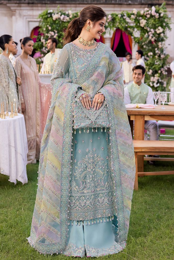 3 Piece Stitched Bridal Suit - Ready To Wear