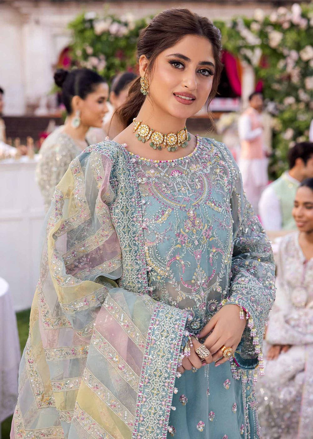 3 Piece Stitched Bridal Suit - Ready To Wear